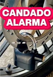 CANDADO ALARMA DE SEGURIDAD para Locales Comercial, Motos, Bicicletas, Carros