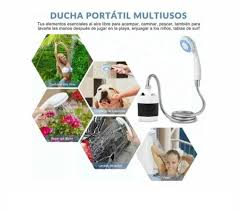 DUCHA PORTATIL RECARGABLE MULTIUSOS